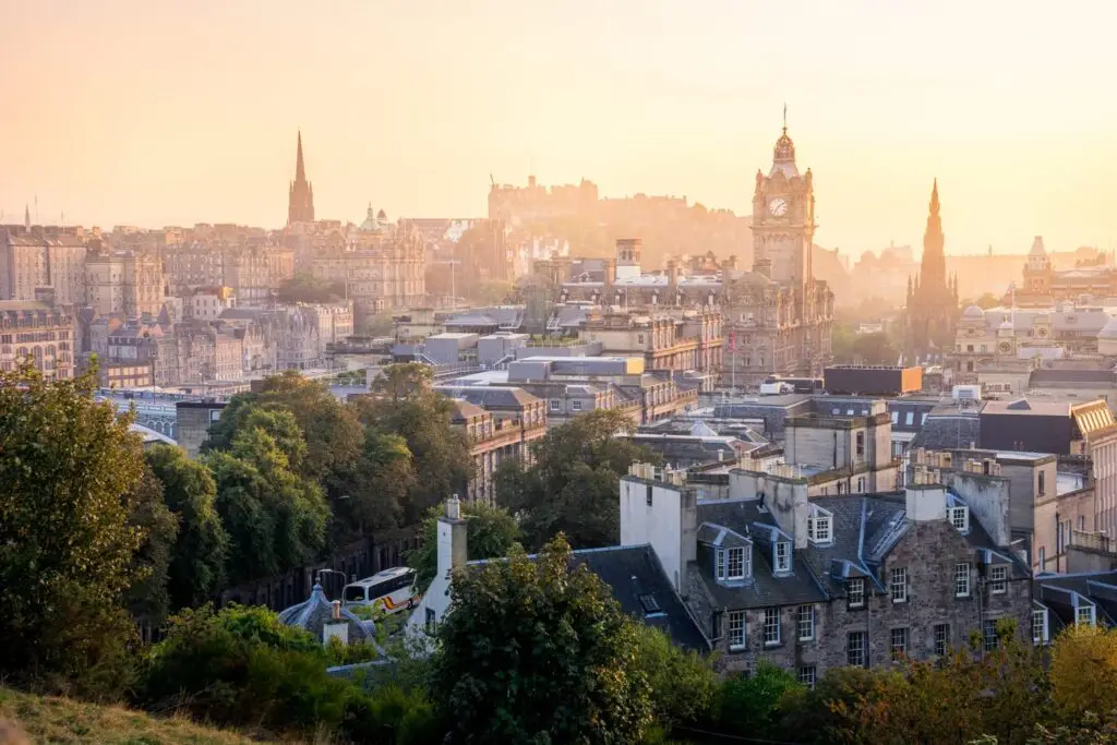 View from Edinburgh Office
