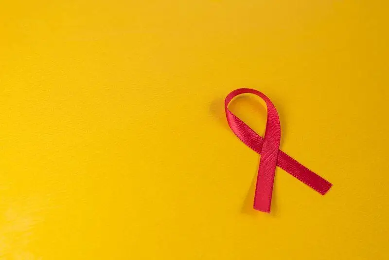 World malaria day ribbon