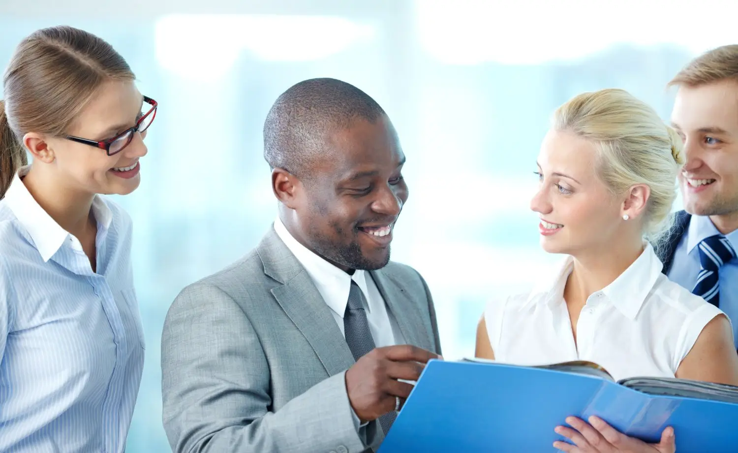 CEOs interviewing